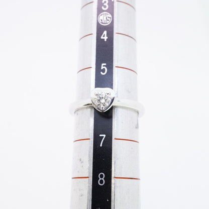 Cartier Ring Diamant Leger Heart 18k White Gold Diamond — view 6