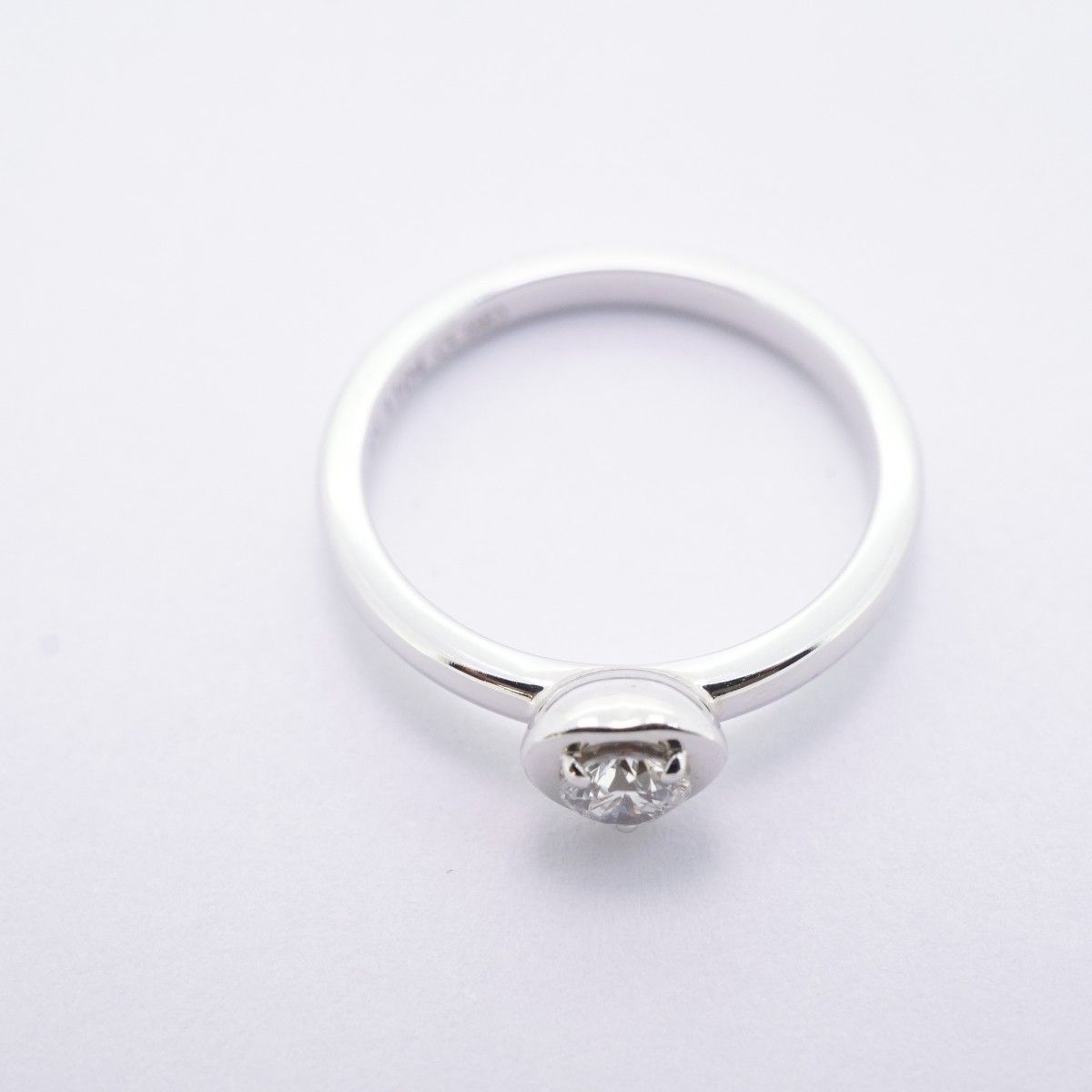 Cartier Ring Diamant Leger Heart 18k White Gold Diamond — view 3