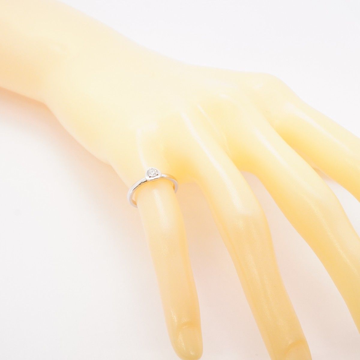 Cartier Ring Diamant Leger Heart 18k White Gold Diamond — view 7