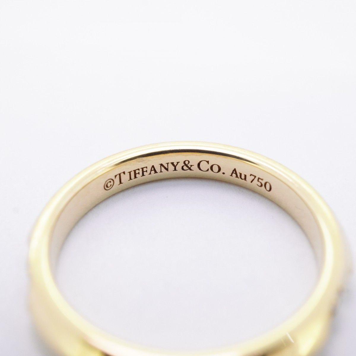 Tiffany & Co Ring Yellow Gold Diamond — view 4