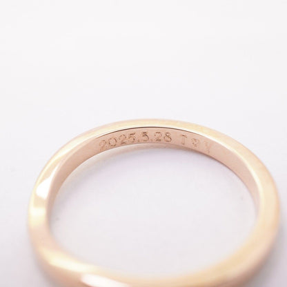 Cartier Ring Ballerina 18k Pink Gold Diamond 60 Flat — view 6