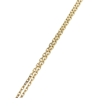 Van Cleef & Arpels Sweet Alhambra Mother of Pearl Necklace Pendant Chain Gold — view 4