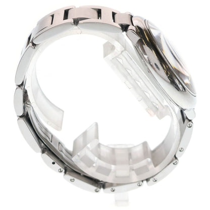 Cartier Baron Blue White Dial Ssat Stainless Steel Automatic Watch — view 3