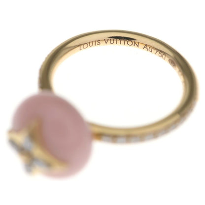 Louis Vuitton B Blossom Monogram Flower Ring 18k Pink Gold