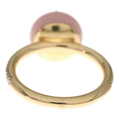 Louis Vuitton B Blossom Monogram Flower Ring 18k Pink Gold