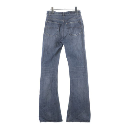 Balenciaga Boots Cut Denim Pants Indigo Blue #xs — view 2