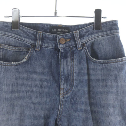 Balenciaga Boots Cut Denim Pants Indigo Blue #xs — view 3