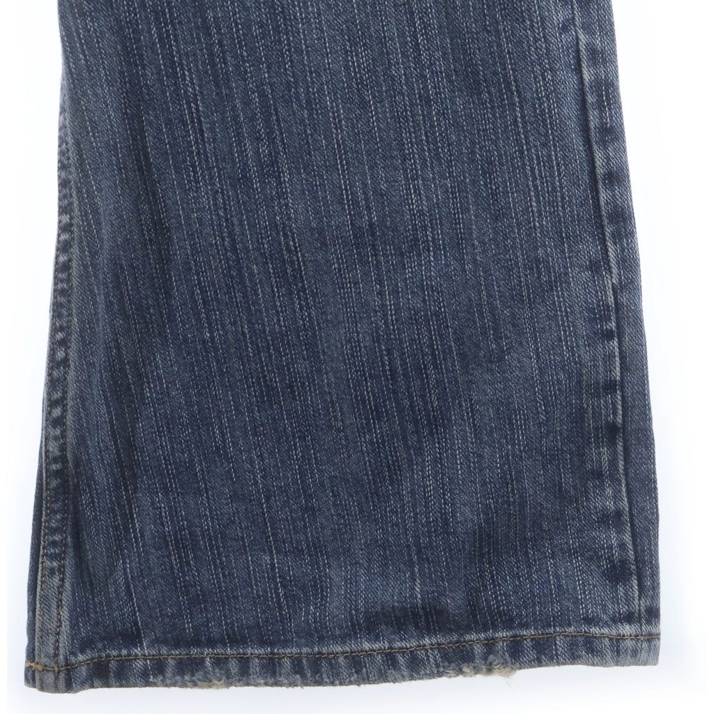 Balenciaga Boots Cut Denim Pants Indigo Blue #xs — view 5