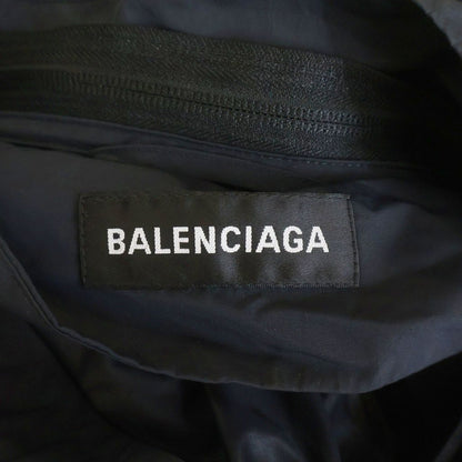 Balenciaga Oversized Nylon Jacket Black — view 6