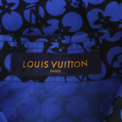 Louis Vuitton Perforated Monogram Pattern Dna Regular Color Long Sleeve Shirt — view 6