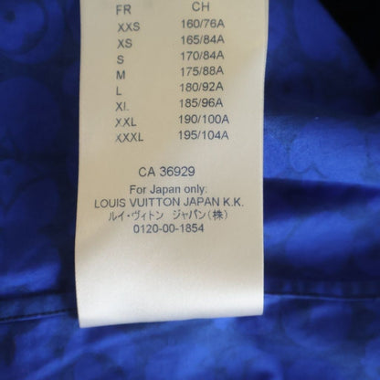 Louis Vuitton Perforated Monogram Pattern Dna Regular Color Long Sleeve Shirt — view 8