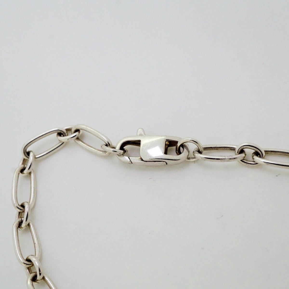 Tiffany & Co Bracelet Double Lock 925 Sterling Silver — view 4