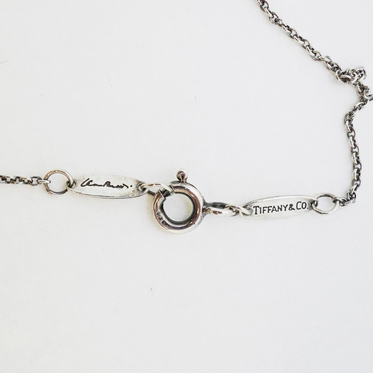 Tiffany & Co Necklace Initial M 925 Sterling Silver — view 4