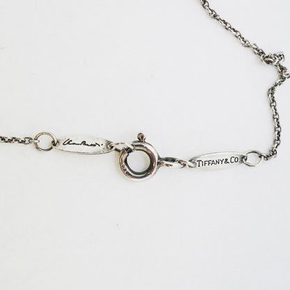 Tiffany & Co Necklace Initial M 925 Sterling Silver — view 4