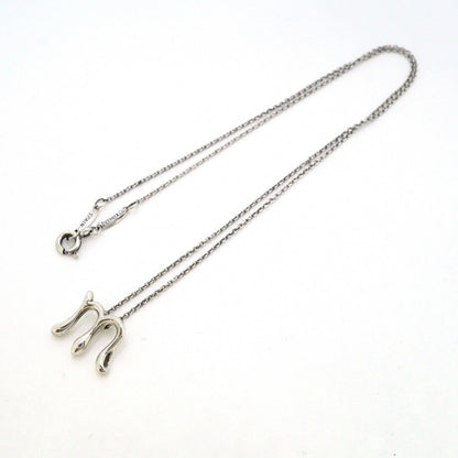 Tiffany & Co Necklace Initial M 925 Sterling Silver — view 3