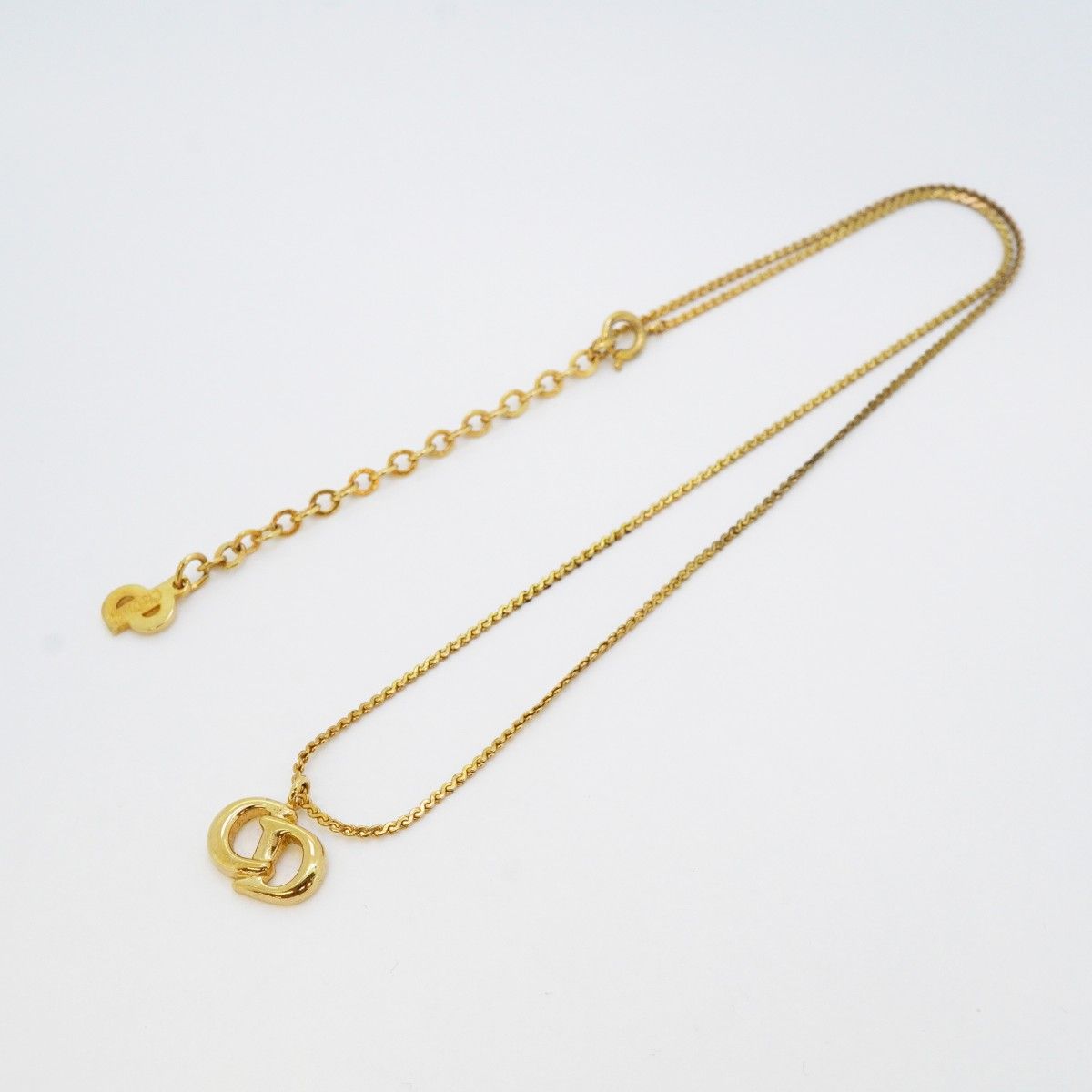 Dior Necklace CD Logo Gold Plated — view 3