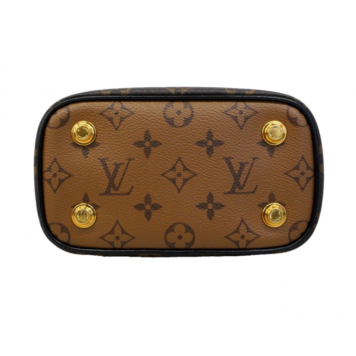Louis Vuitton Handbag Monogram Reverse Vanity Nvpm Brown 2-Way Bag — view 3