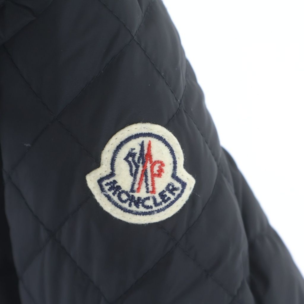 Moncler Gisele Giubbotto Quilted Down Jacket Black — view 6