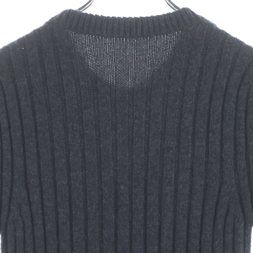 Louis Vuitton Cashmere Knit Monogram Dress Gray — view 4