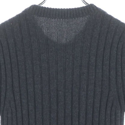 Louis Vuitton Cashmere Knit Monogram Dress Gray — view 4