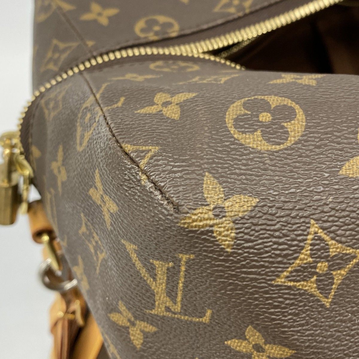 Louis Vuitton Boston Bag Monogram Weekender GM Brown — view 8