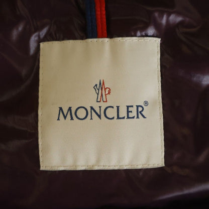 Moncler Moka Hooded Down Jacket Long Coat Gray — view 7
