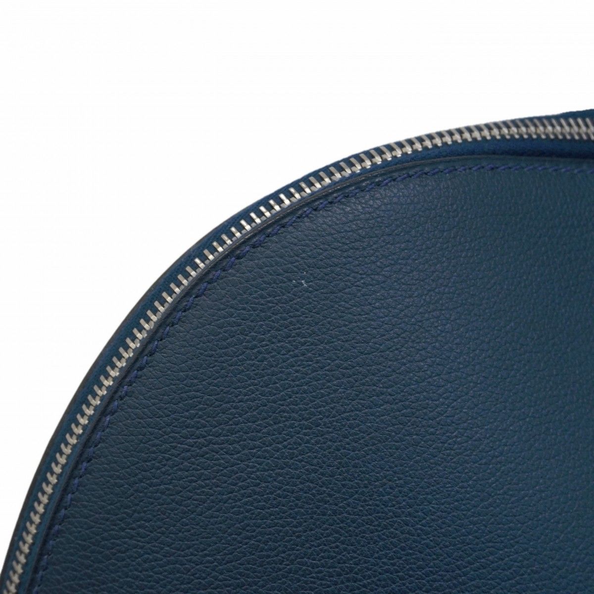 Hermes Handbag Bolide 45 Baseball Evercolor Blue Domart Silver — view 7