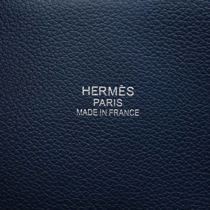 Hermes Handbag Bolide 45 Baseball Evercolor Blue Domart Silver — view 5
