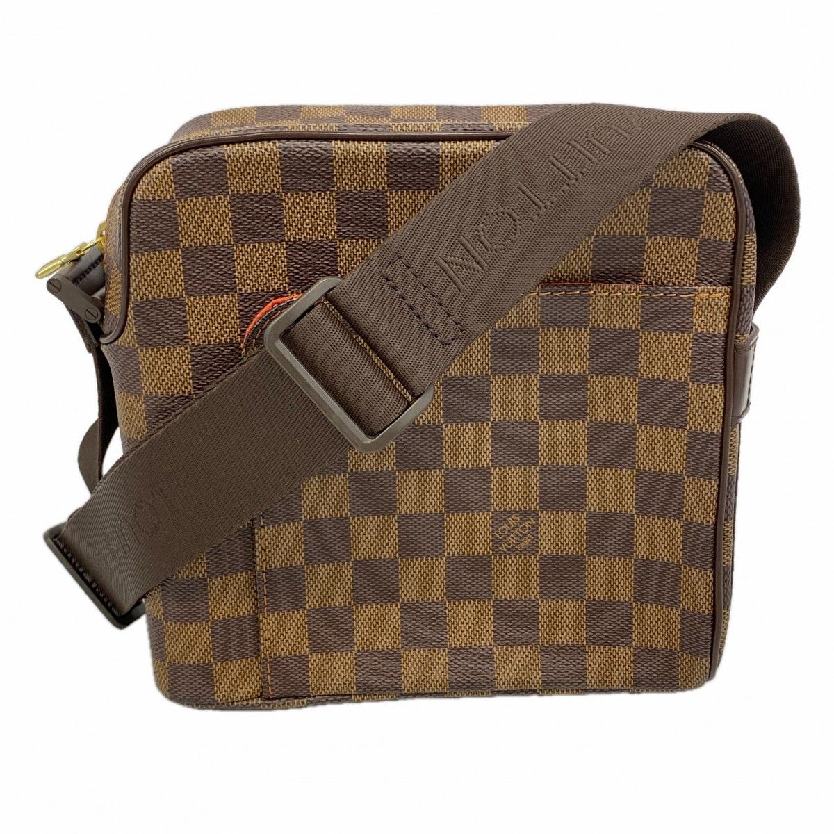 Louis Vuitton Shoulder Bag Damier Olaf PM Ebene