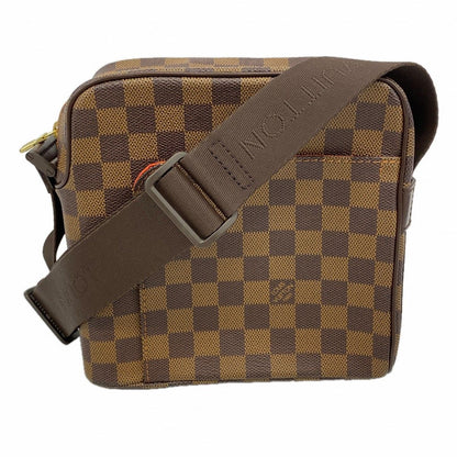 Louis Vuitton Shoulder Bag Damier Olaf PM Ebene