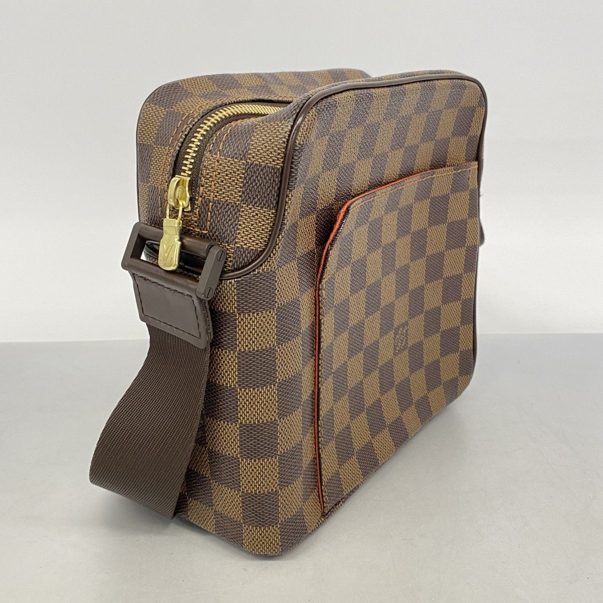 Louis Vuitton Shoulder Bag Damier Olaf PM Ebene — view 2