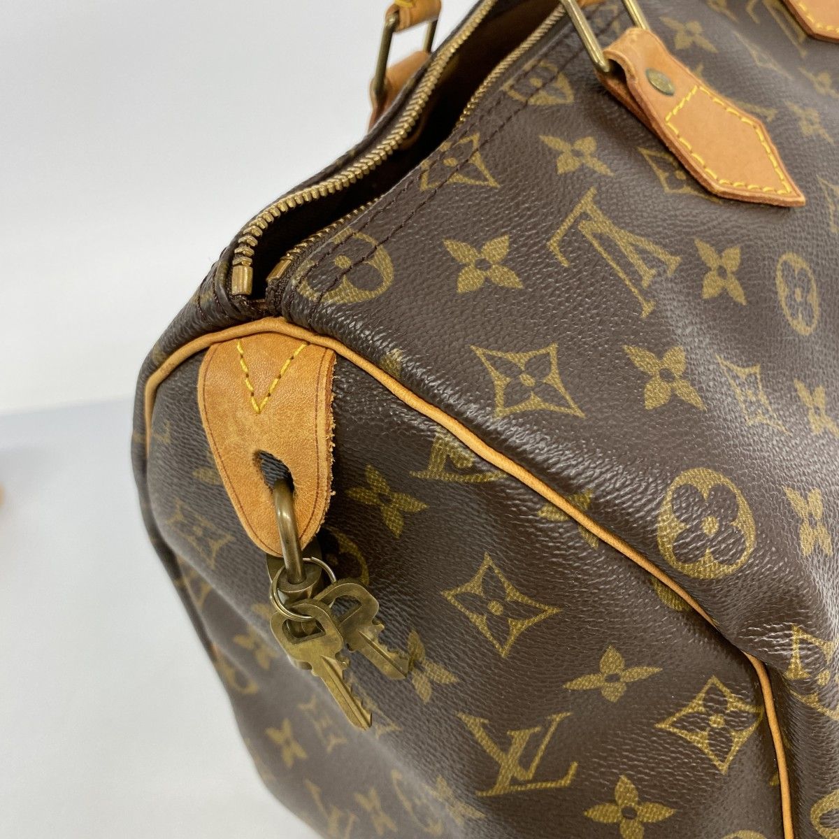 Louis Vuitton Handbag Monogram Speedy 35 Brown — view 7