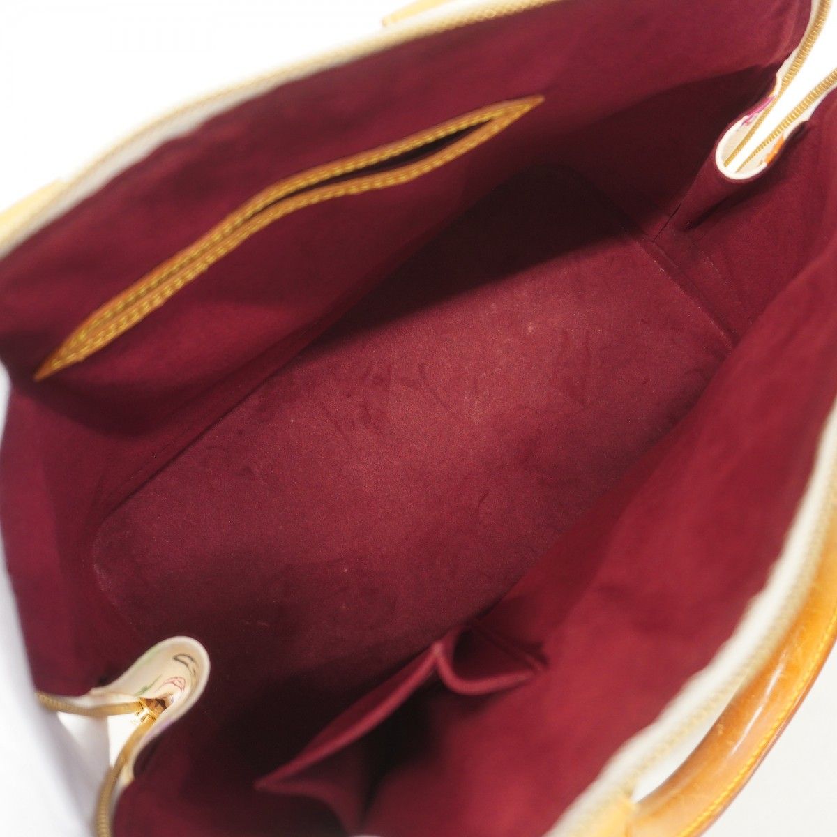 Louis Vuitton Handbag Monogram Multicolor Alma Blanc — view 4