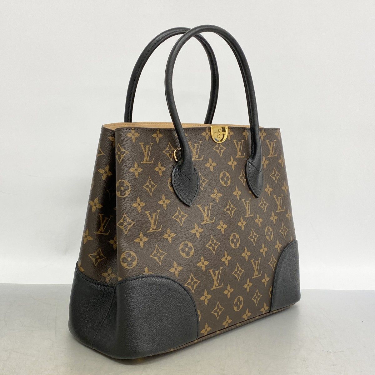 Louis Vuitton Handbag Monogram Flandrine Brown Noir 2-Way Bag — view 2