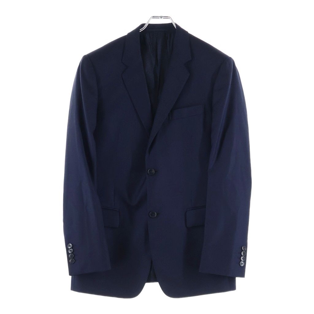 Gucci Set Suit Wool Tailored Jacket No Tuck Trousers Pants Navy — view 2