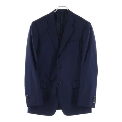 Gucci Set Suit Wool Tailored Jacket No Tuck Trousers Pants Navy — view 2
