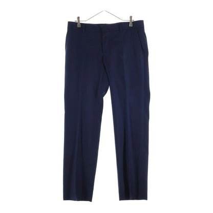 Gucci Set Suit Wool Tailored Jacket No Tuck Trousers Pants Navy — view 4