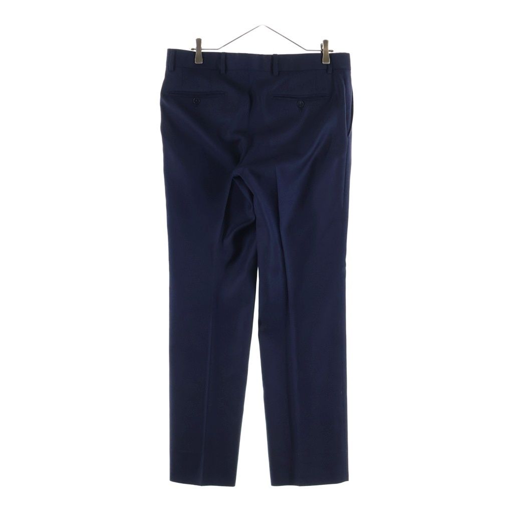Gucci Set Suit Wool Tailored Jacket No Tuck Trousers Pants Navy — view 5