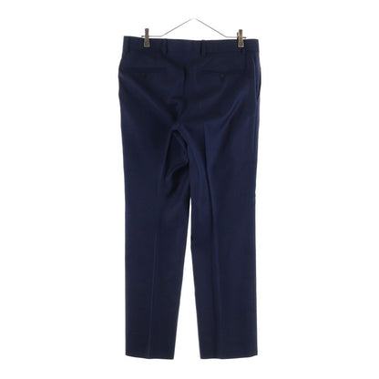 Gucci Set Suit Wool Tailored Jacket No Tuck Trousers Pants Navy — view 5