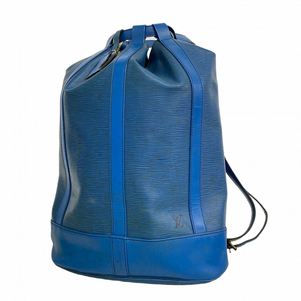 Louis Vuitton Shoulder Bag Epi Randonnee GM Toledo Blue