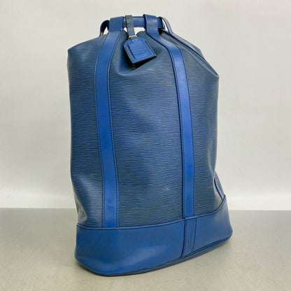 Louis Vuitton Shoulder Bag Epi Randonnee GM Toledo Blue — view 2