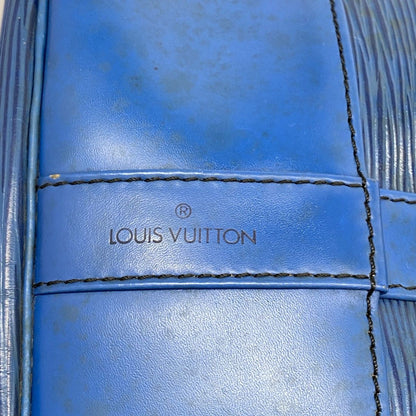 Louis Vuitton Shoulder Bag Epi Randonnee GM Toledo Blue — view 5