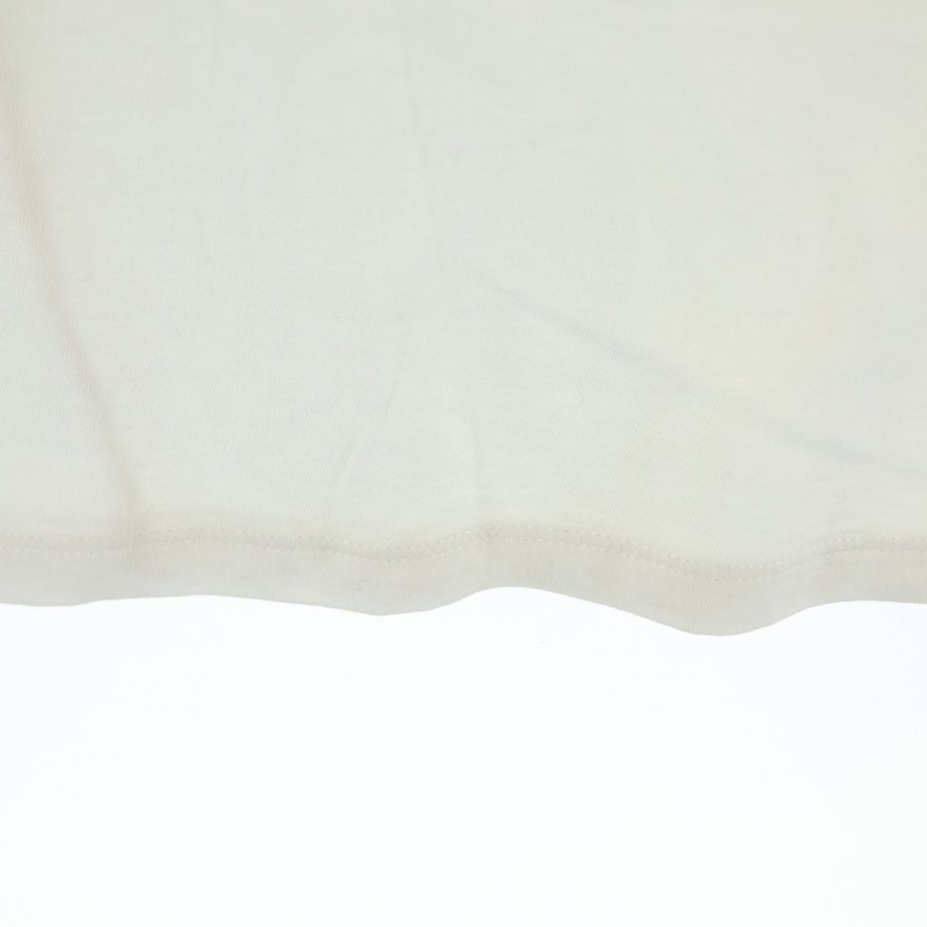 Dior Lame Logo Short Sleeve T-Shirt Ivory — view 6