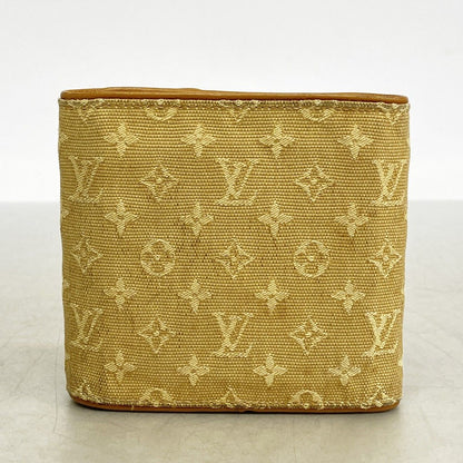 Louis Vuitton Trifold Wallet Monogram Mini Portobiert Cles Dimonet Beige — view 8