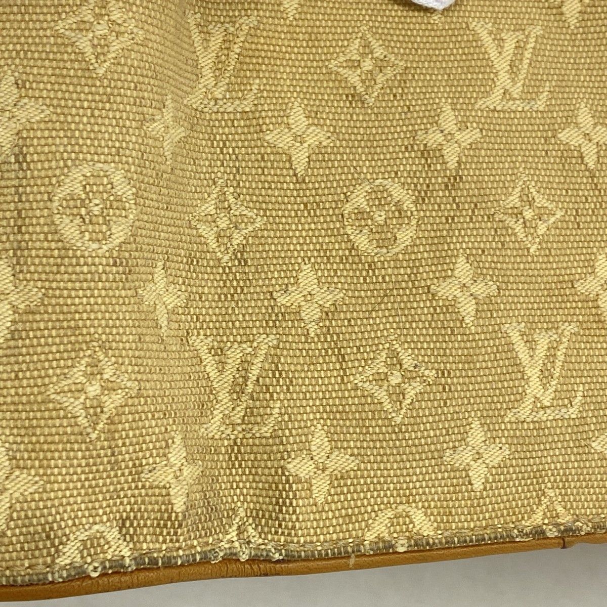 Louis Vuitton Trifold Wallet Monogram Mini Portobiert Cles Dimonet Beige — view 5