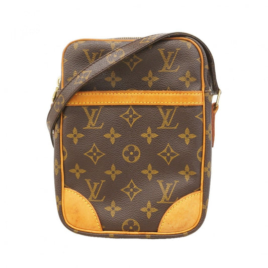 Louis Vuitton Shoulder Bag Monogram Danube Brown