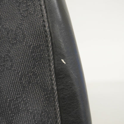 Gucci Tote Denim Black Silver — view 9