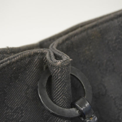 Gucci Tote Denim Black Silver — view 7