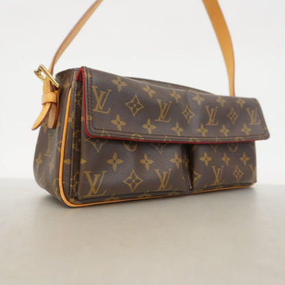 Louis Vuitton Shoulder Bag Monogram Viva Cite MM Brown — view 2