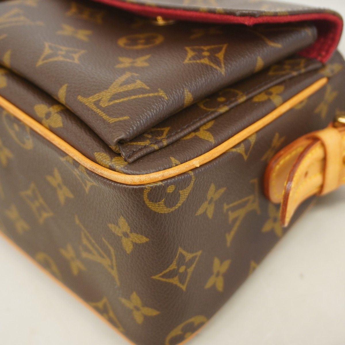 Louis Vuitton Shoulder Bag Monogram Viva Cite MM Brown — view 6